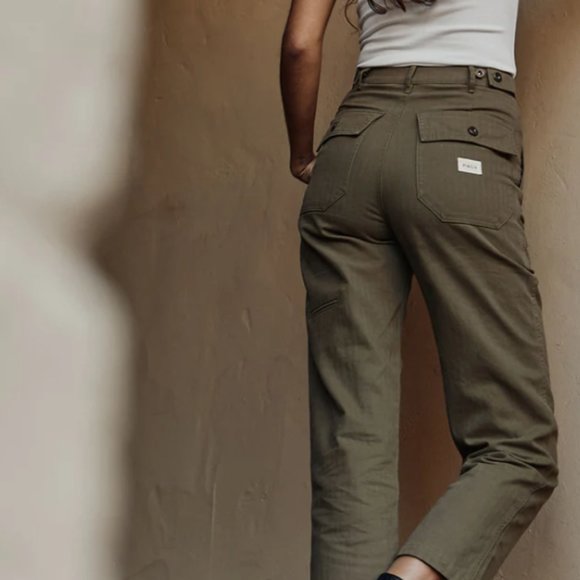 p&Co Pants - P and Co 304 Service Fatigue Pants - Olive